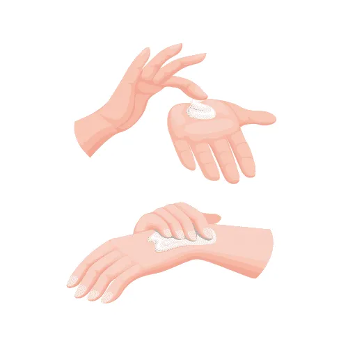 Hand - Foot syndrome symptoms